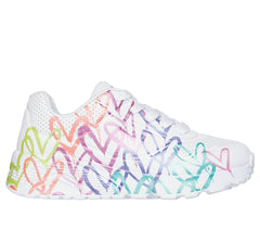 Kids Skechers JGoldcrown: UNO Lite - Metallic Joy