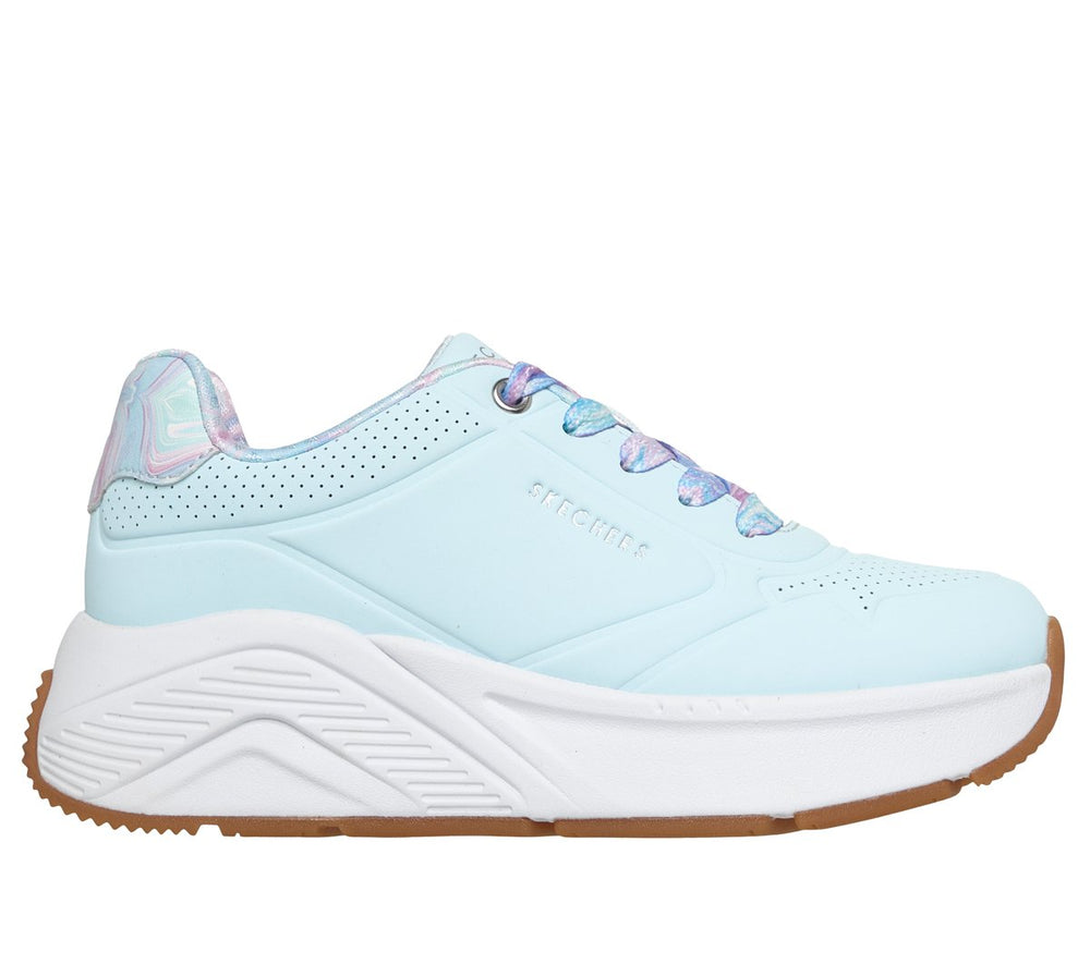 Kids Skechers UNO Lite HI - Swirly Edge