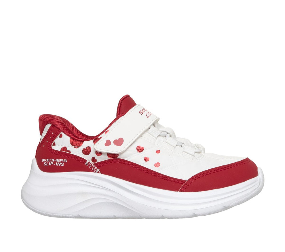 Kids Skechers Slip-ins: Comfy Sprints - Cozy Fit Heartdream