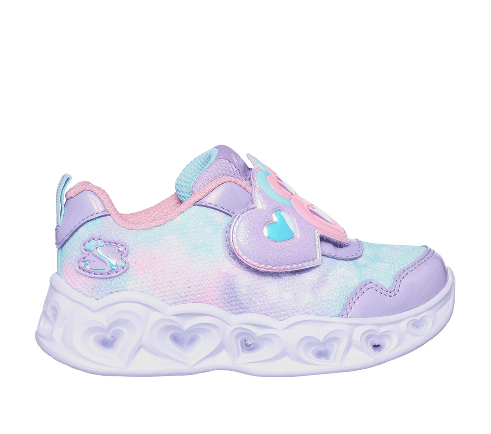 Kids Skechers Heart Lights - Lovin Reflection