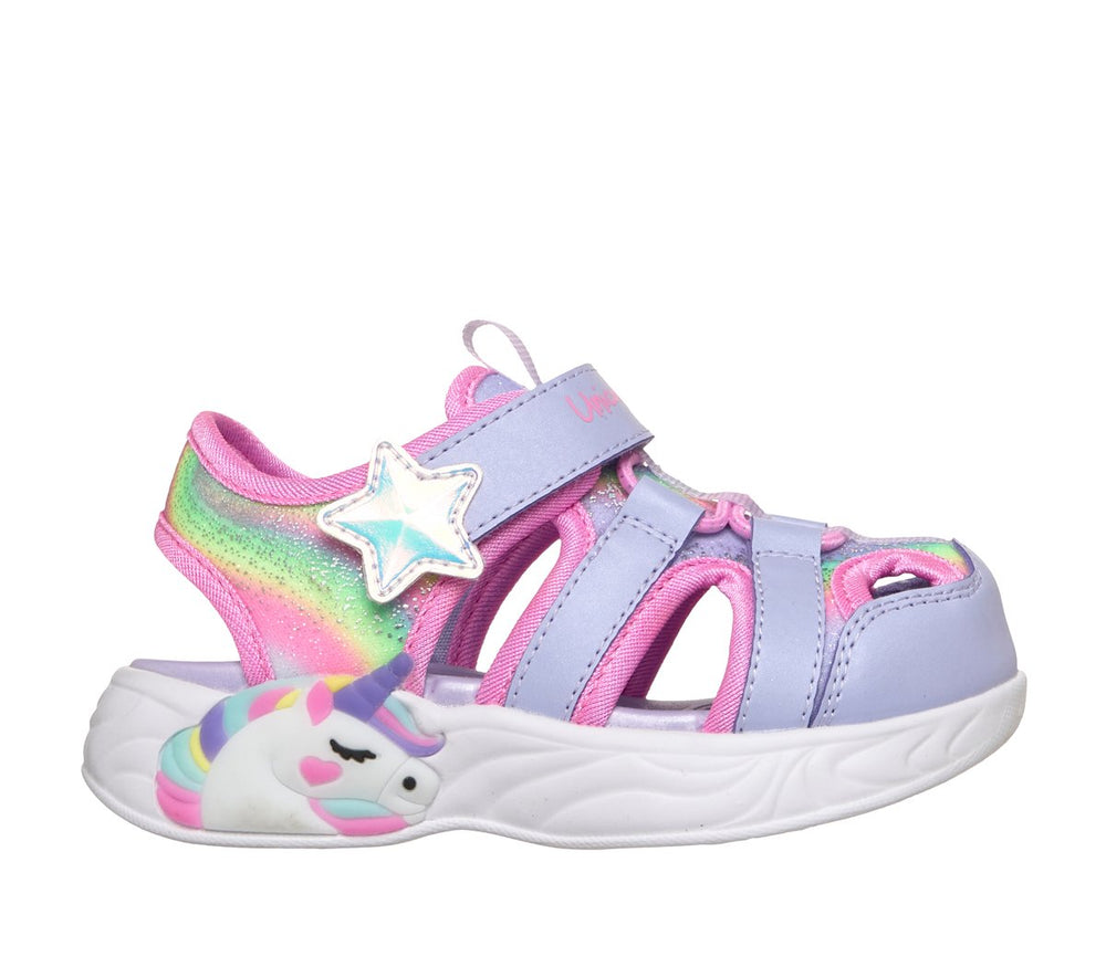 Kids Skechers S-Lights: Unicorn Dreams Sandal