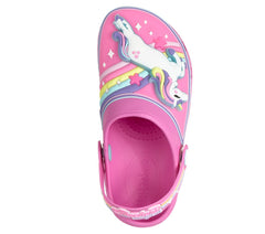 Kids Skechers Foamies: Heart Charmer - Magic Glow