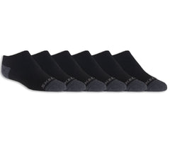 Kids Skechers 6 Pack Boys' No Show Socks