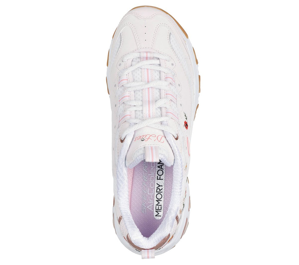 Women Skechers D'Lites - Spring Bloom