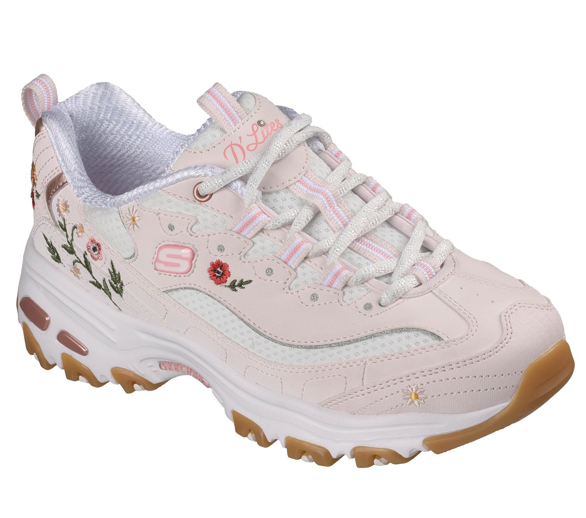 Women Skechers D'Lites - Spring Bloom
