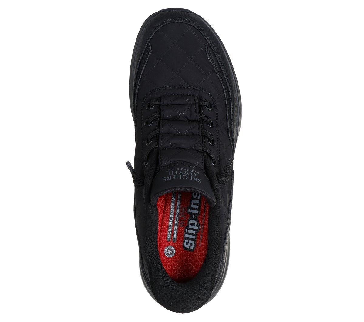 Women Skechers Slip-ins Work Slip-Resistant: Contour Foam - Cozy Fit