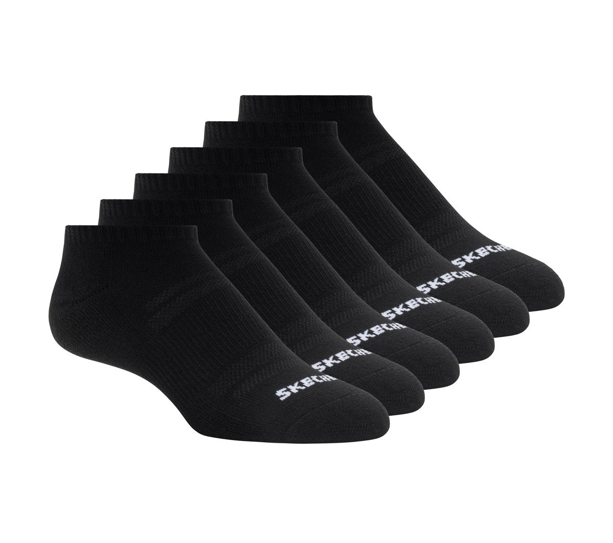 Women|Men Skechers 6 Pack Core Low Cut Medium Socks