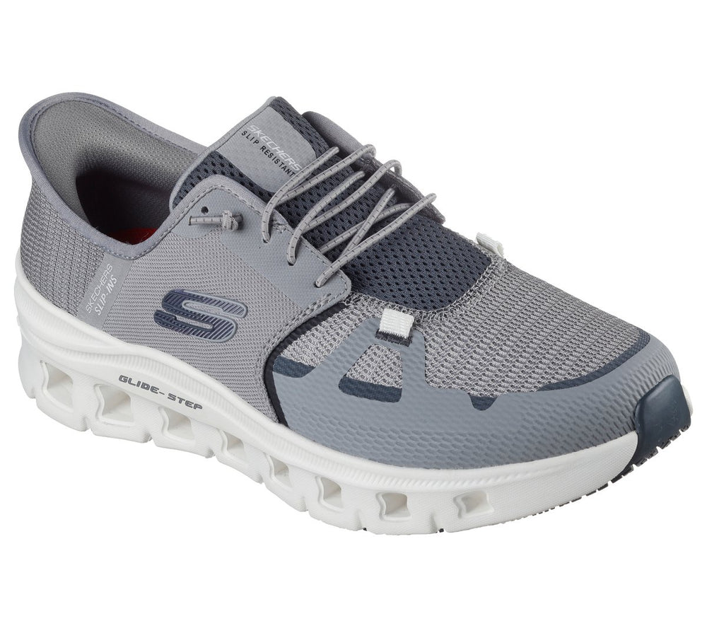 Men Skechers Slip-ins Work Slip-Resistant: Glide-Step Pro