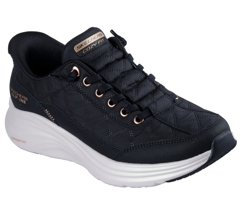 Women Skechers Slip-ins: Contour Foam - Cozy Fit Golden Hour