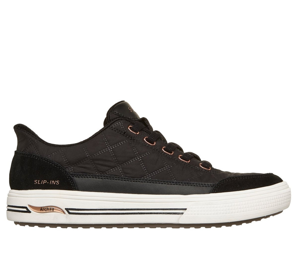 Women Skechers Slip-ins: Arch Fit Arcade - Cozy Fit Cuddle Steps