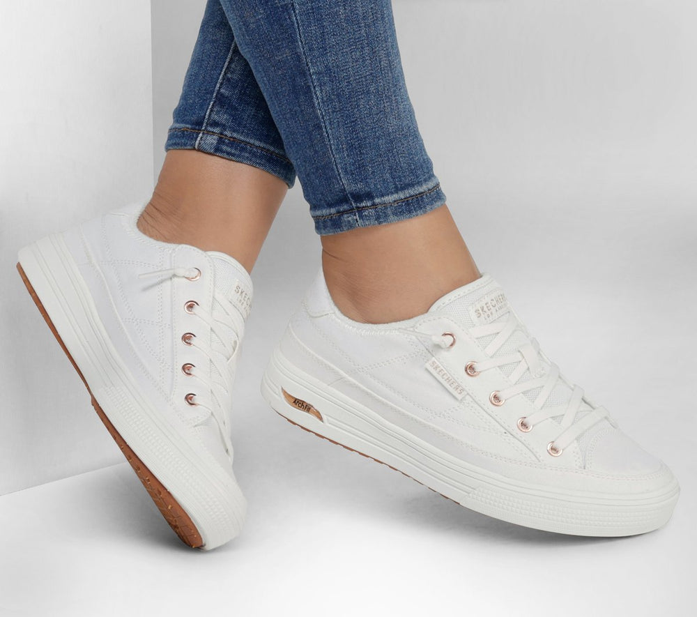 Women Skechers Arch Fit Arcade - Meet Ya There