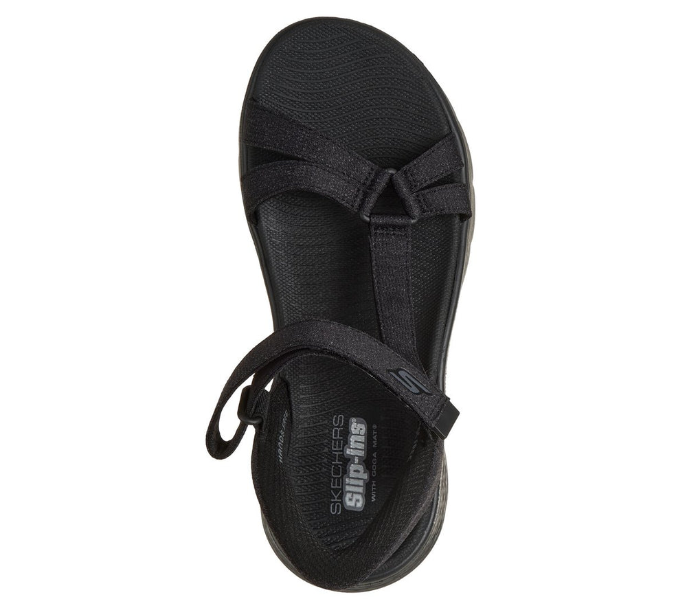 Women Skechers Slip-ins: GO WALK Flex Sandal - Illuminate