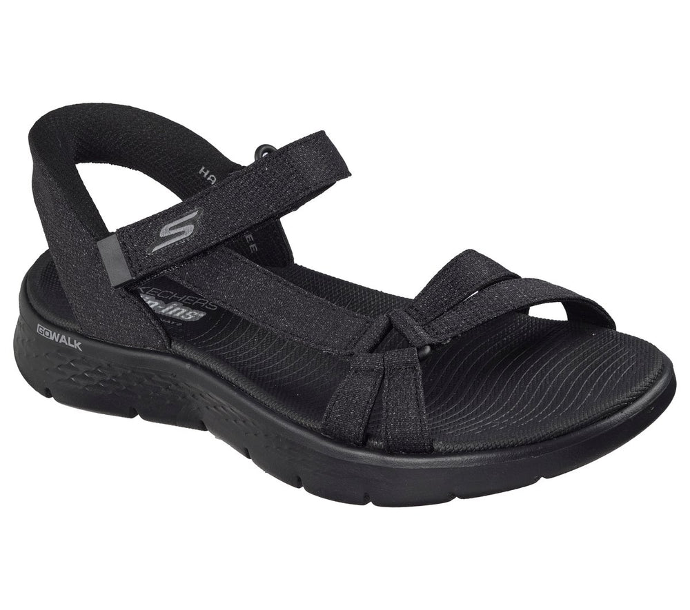 Women Skechers Slip-ins: GO WALK Flex Sandal - Illuminate