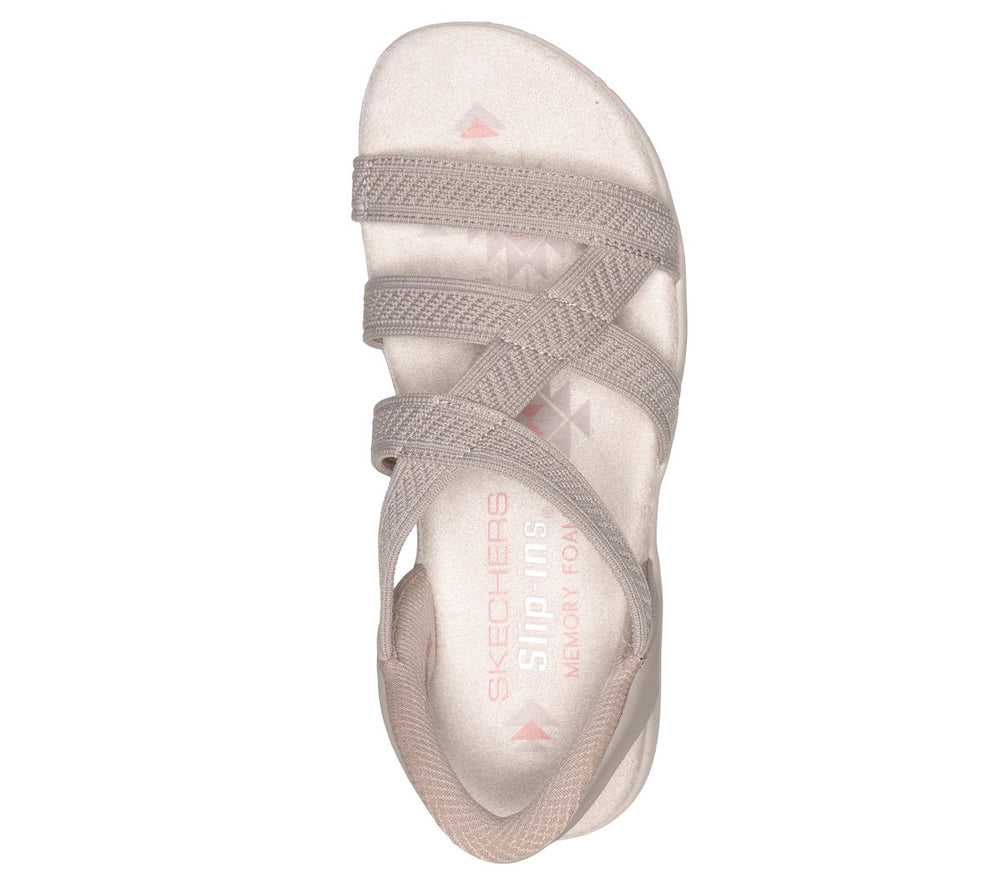 Women Skechers Slip-ins: Reggae Slim - Daily Vibe