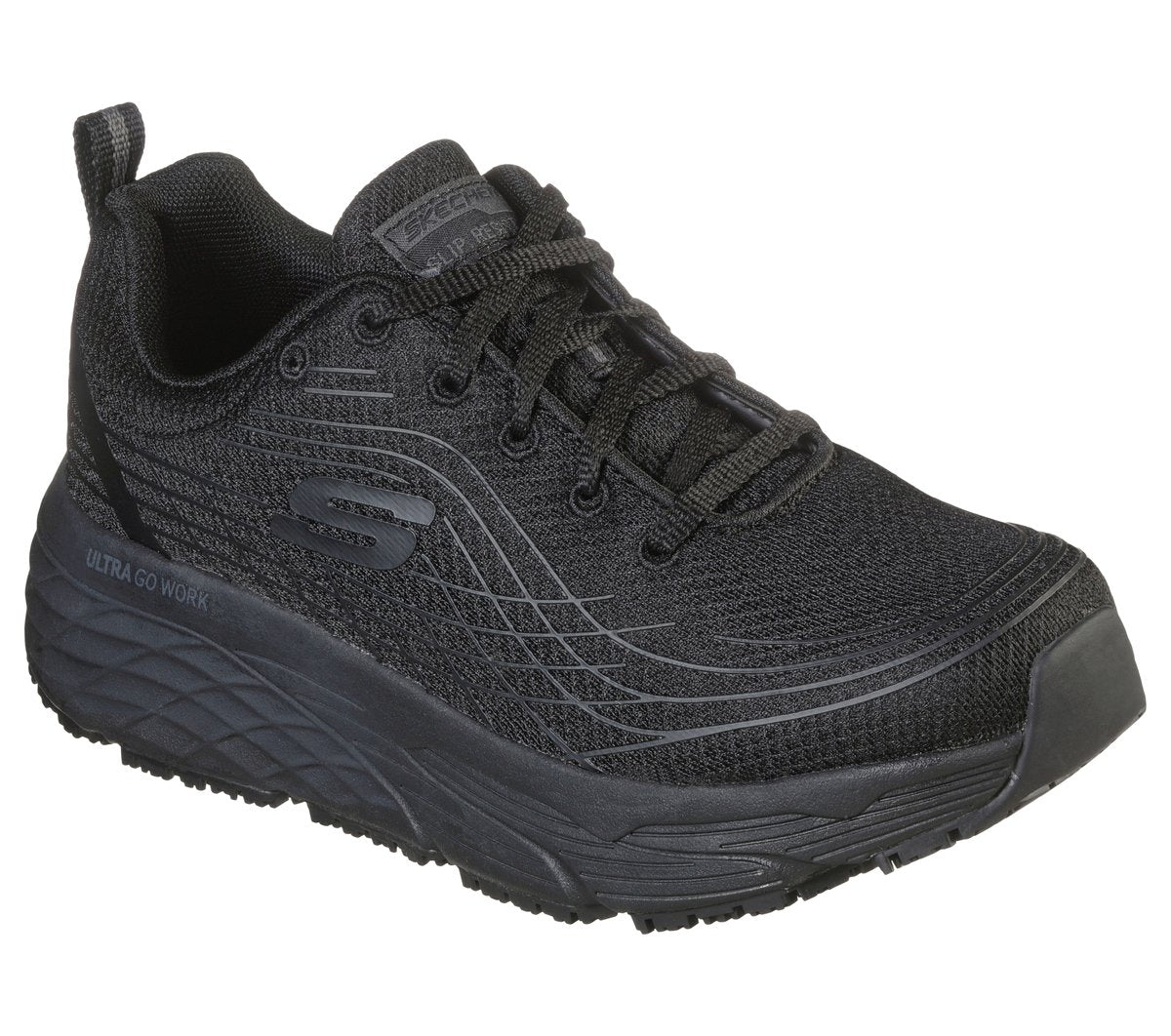 Women Skechers Work Slip-Resistant Relaxed Fit: Max Cushioning Elite