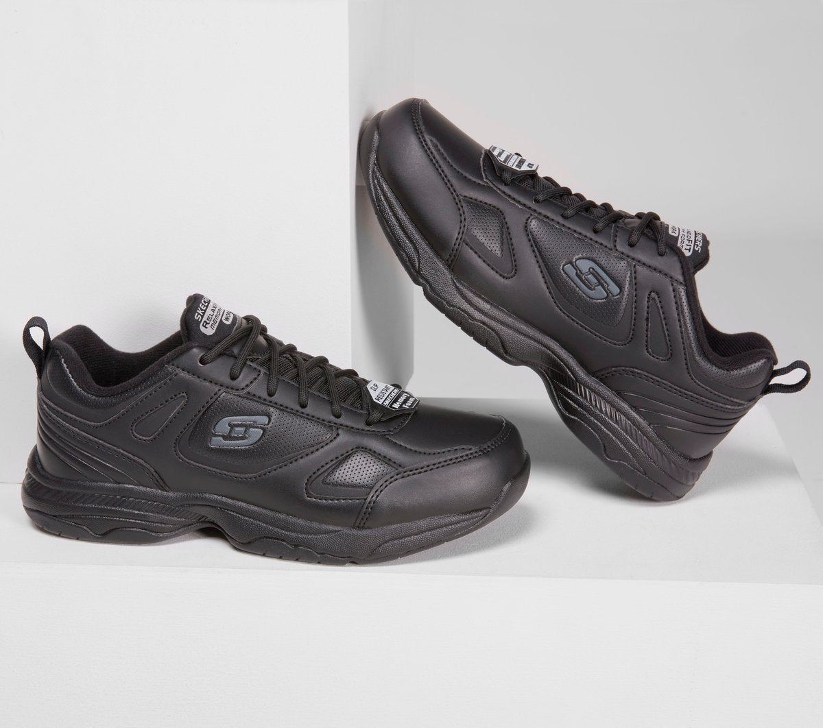 Women Skechers Work Slip-Resistant Relaxed Fit: Dighton - Bricelyn