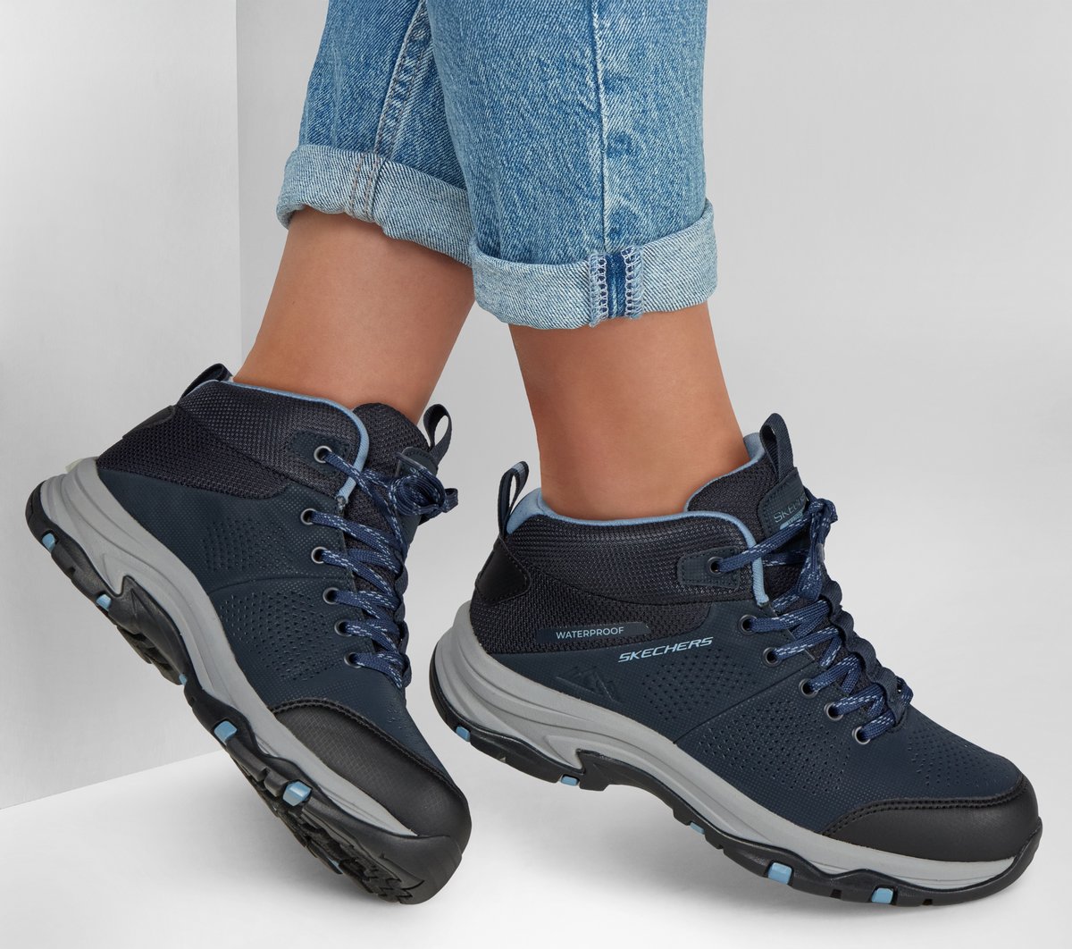 Women Skechers Waterproof Relaxed Fit: Trego - Trail Destination