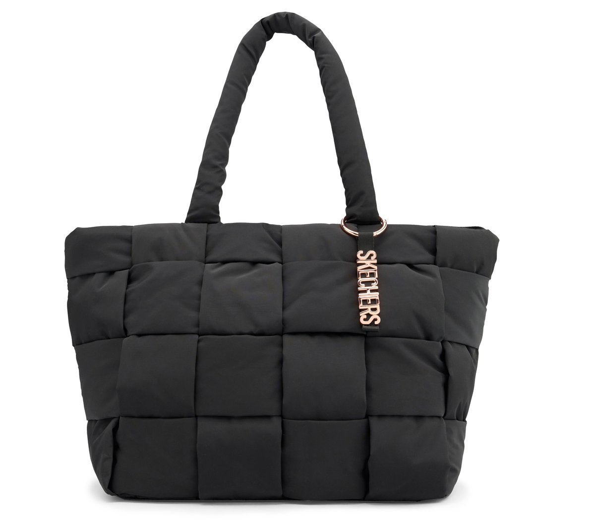 Women|Kids Skechers Quilted Checkered Shopper Bag