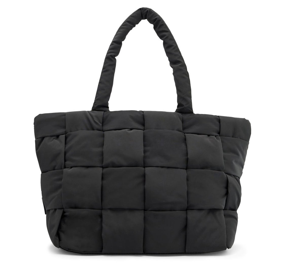 Women|Kids Skechers Quilted Checkered Shopper Bag