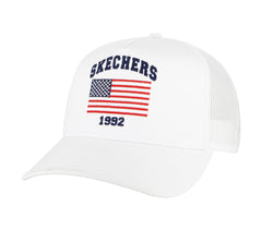 Women|Men Skechers USA Flag Hat