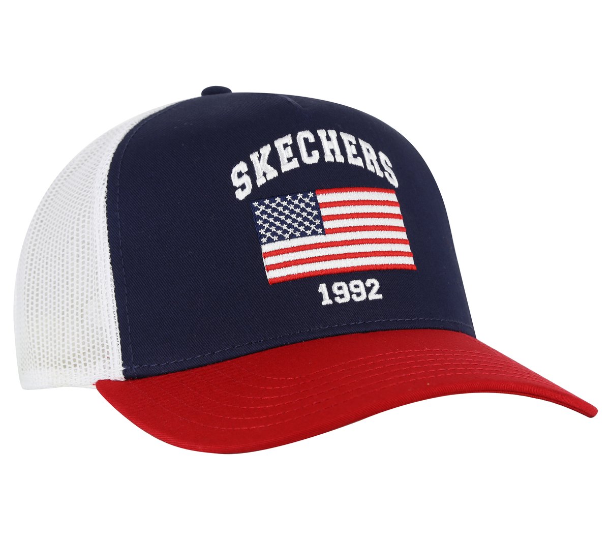 Women|Men Skechers USA Flag Hat