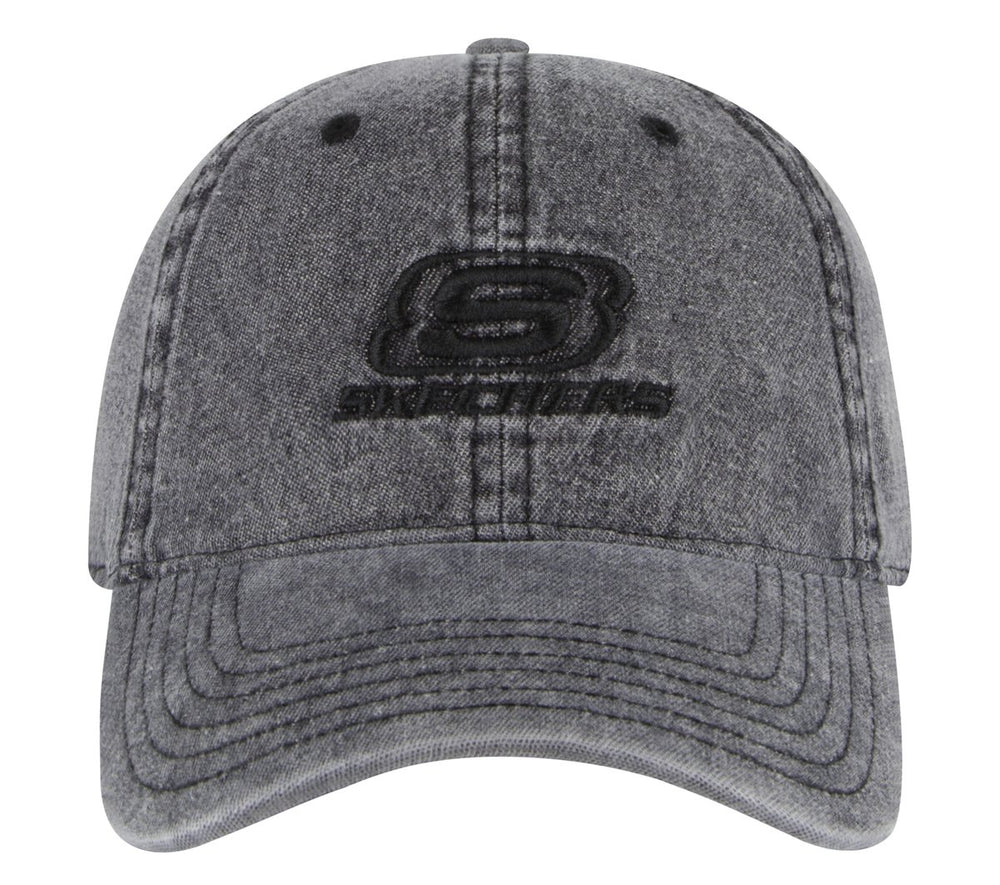 Women|Men Skechers Denim Embroidered Hat
