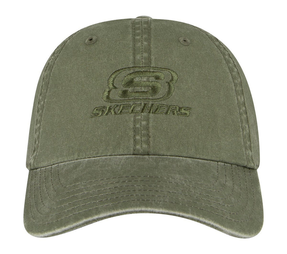 Women|Men Skechers Washed Triple S Hat