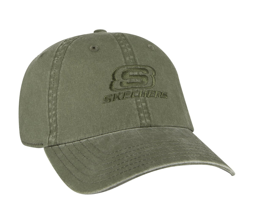 Women|Men Skechers Washed Triple S Hat
