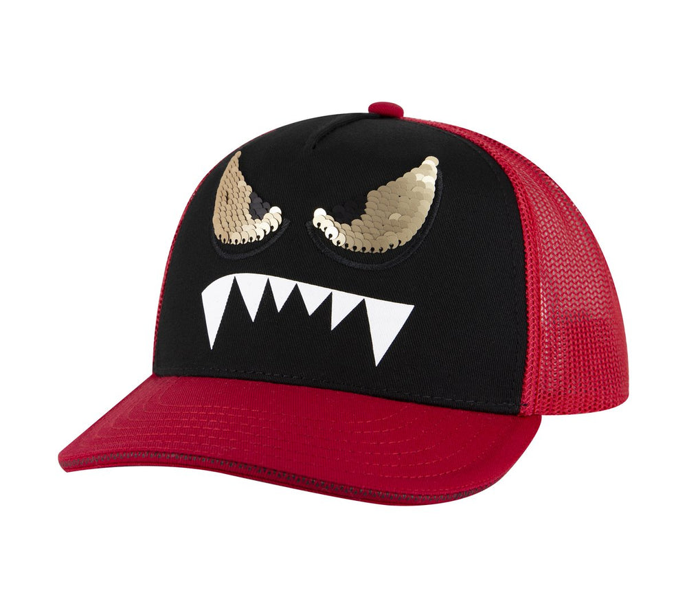 Women|Men Skechers Monster Eyes Trucker Hat
