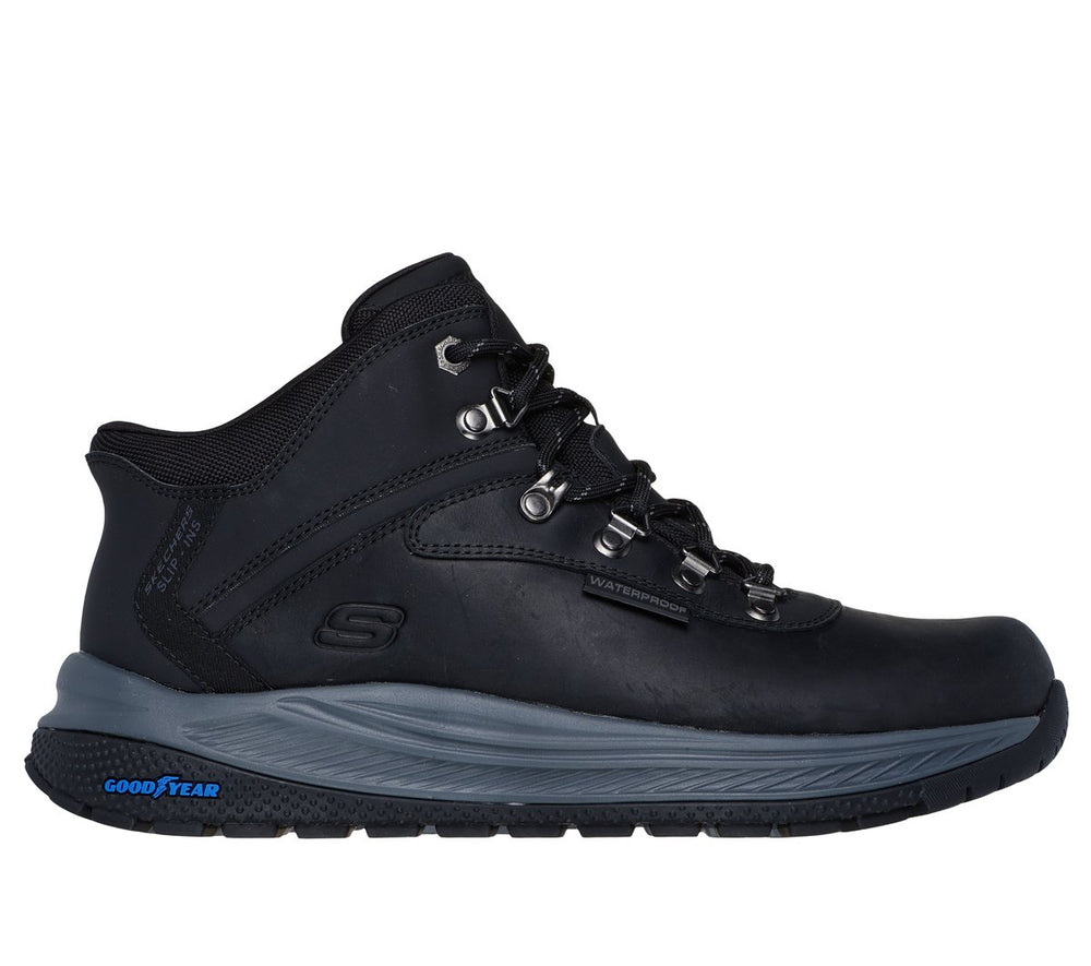 Men Skechers Slip-ins Waterproof Relaxed Fit: Meroe - Pikeman