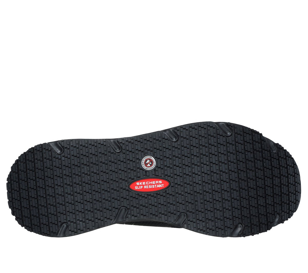 Men Skechers Slip-ins Work Slip-Resistant Relaxed Fit: Max Cushioning Elite - Remmal