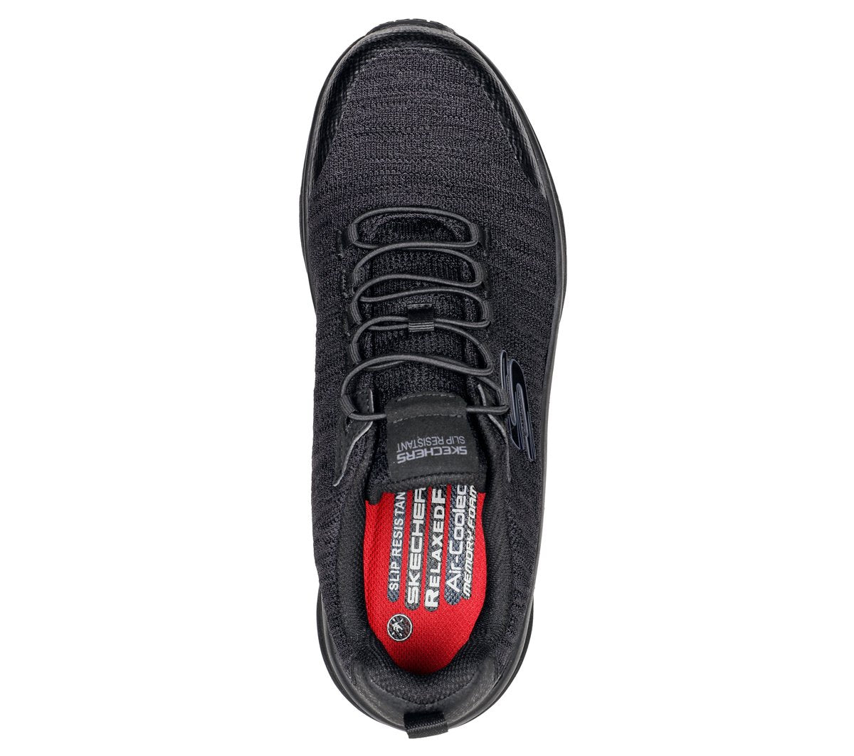 Men Skechers Work Slip-Resistant Relaxed Fit: D'Lux Walker - Luxir