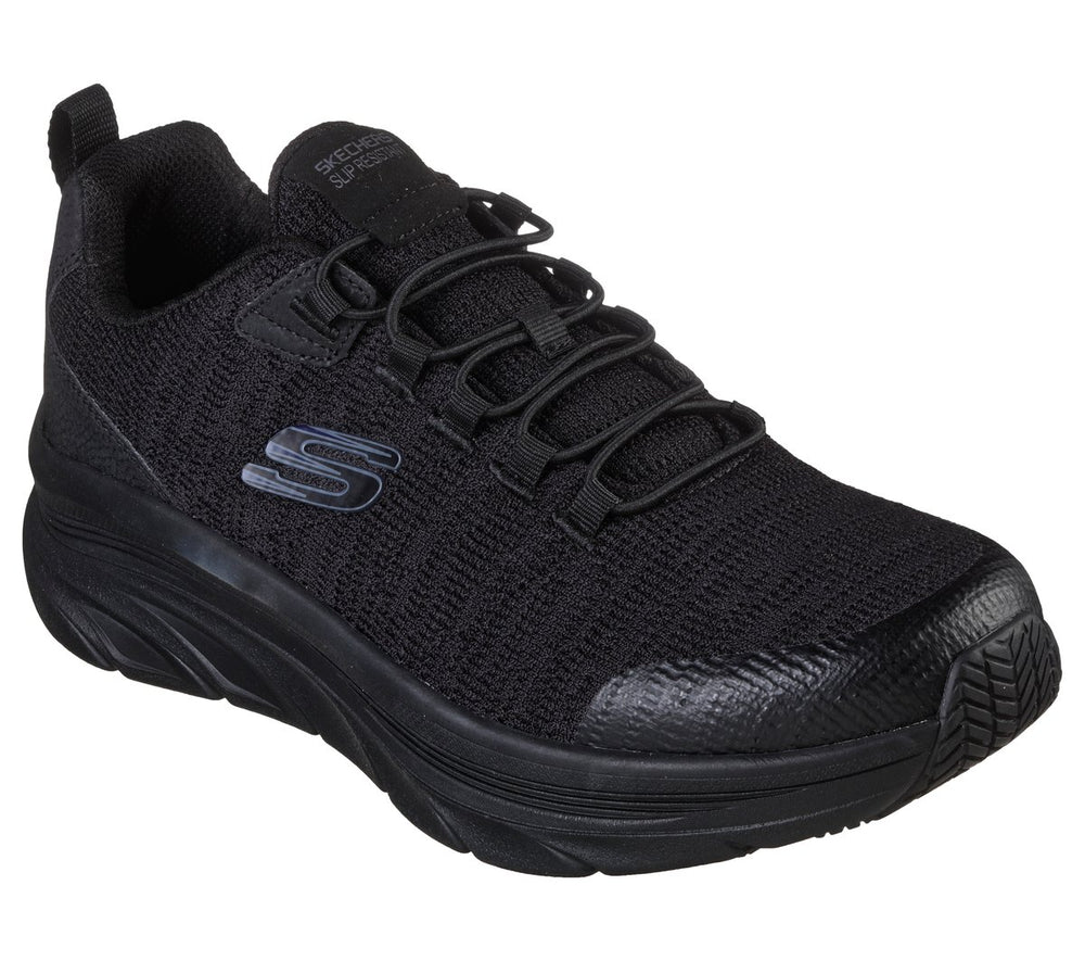Men Skechers Work Slip-Resistant Relaxed Fit: D'Lux Walker - Luxir