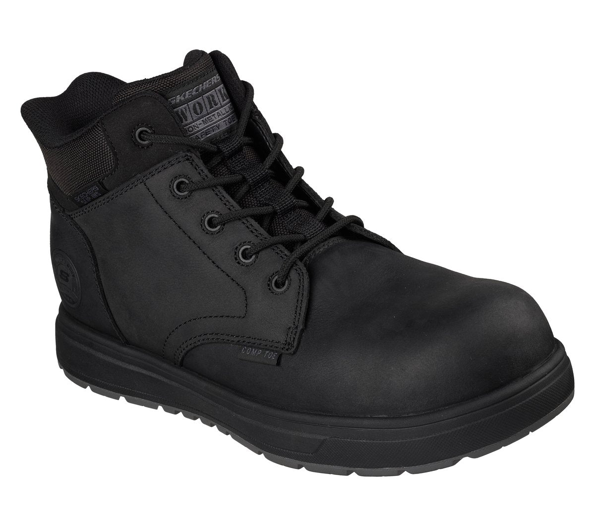 Men Skechers Slip-ins Work Safety Toe: Cliff