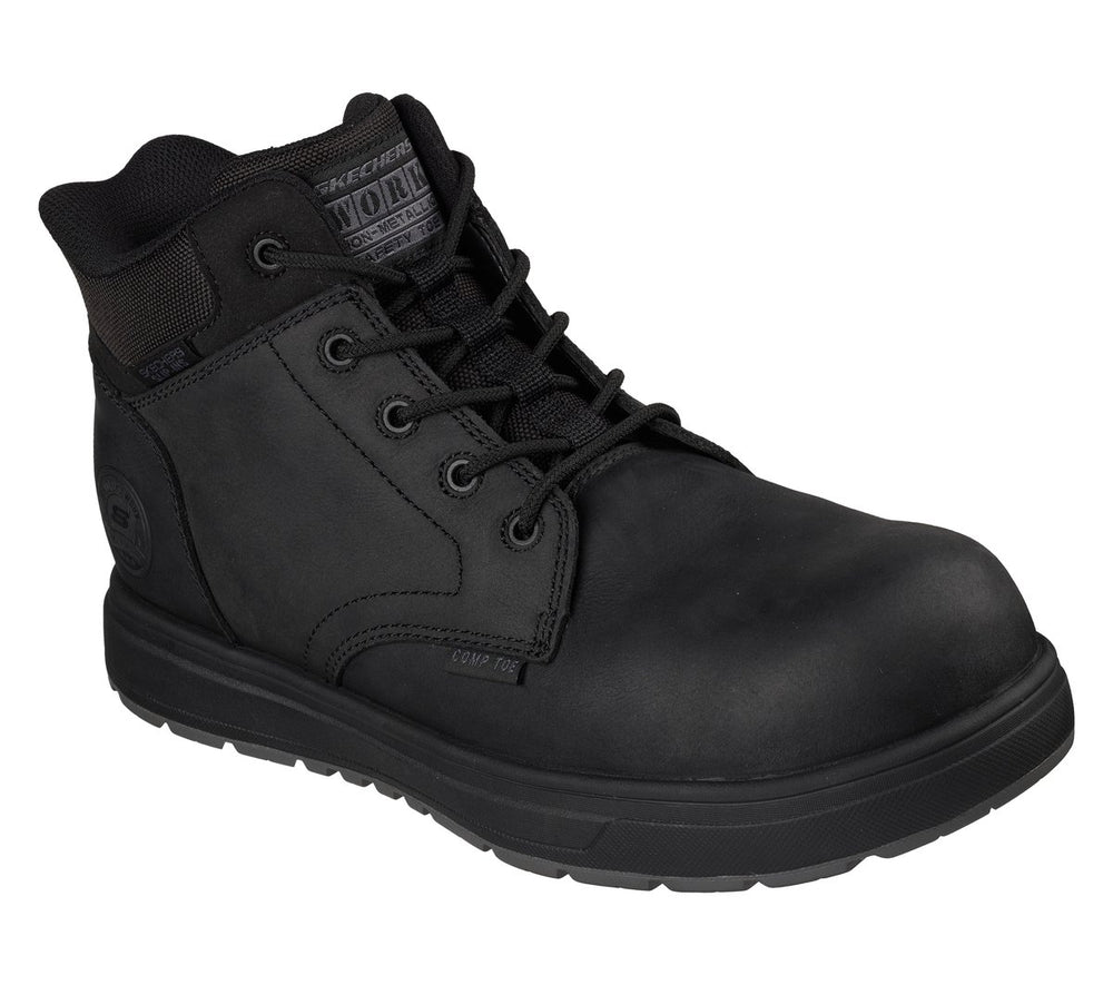 Men Skechers Slip-ins Work Safety Toe: Cliff