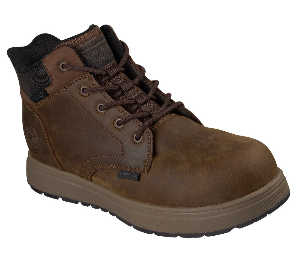 Men Skechers Slip-ins Work Safety Toe: Cliff