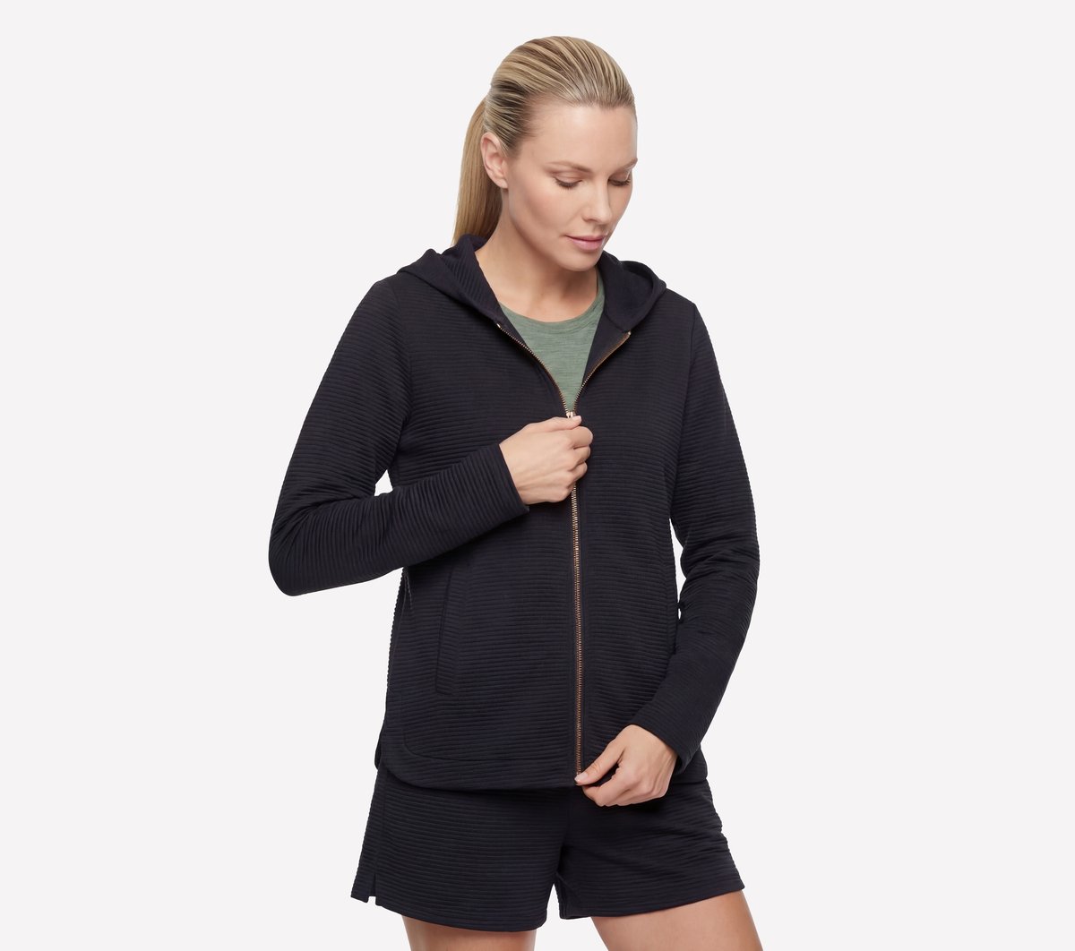 Women Skechers GO WALK Everywhere Tunic Jacket
