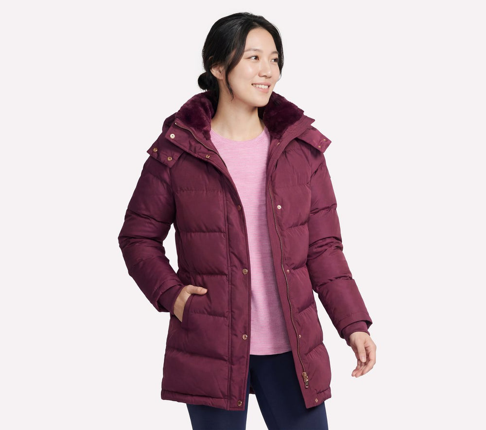 Women Skechers On-The-GO Cozy Fit Down Parka