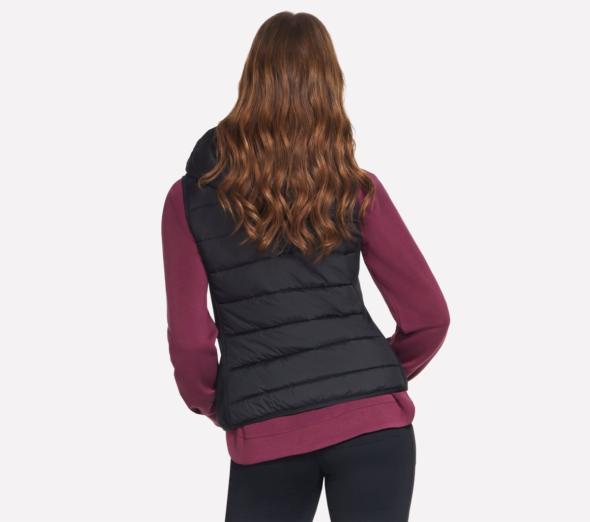 Women Skechers Performance Elite Cozy Fit Hooded Vest