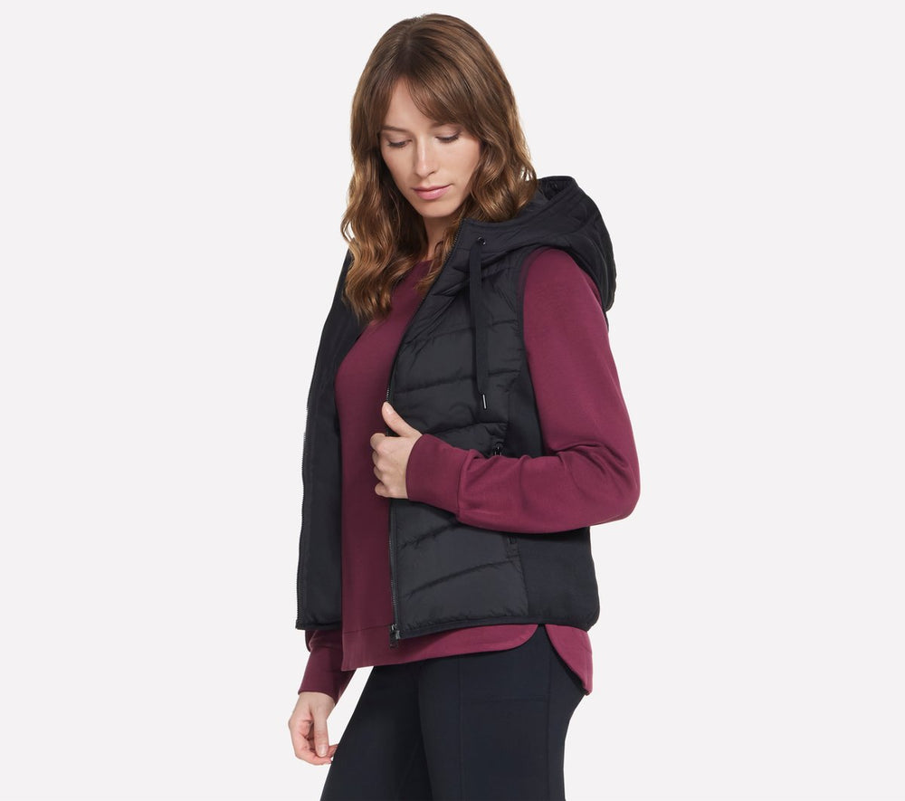 Women Skechers Performance Elite Cozy Fit Hooded Vest