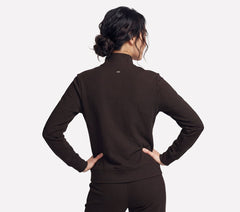 Women Skechers GO Luxe Rib Everyday Full Zip Jacket