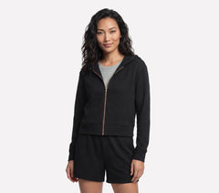 Women Skechers GO WALK Everywhere Diamond Full Zip Jacket