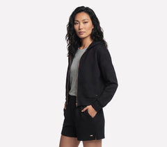 Women Skechers GO WALK Everywhere Diamond Full Zip Jacket