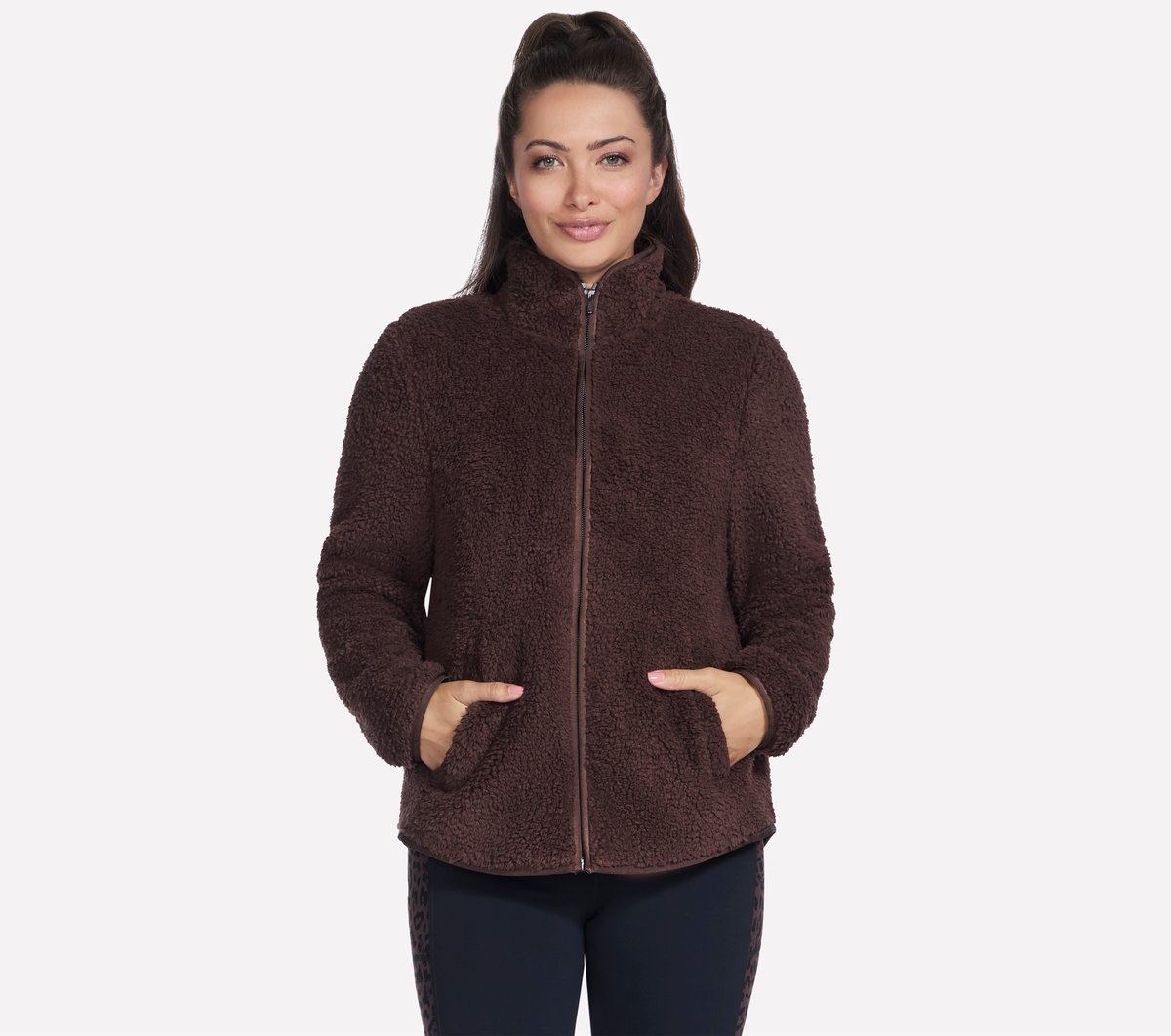 Women Skechers Skech-Sherpa Jacket