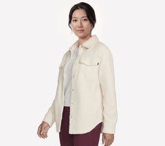 Women Skechers Sherpa Shacket