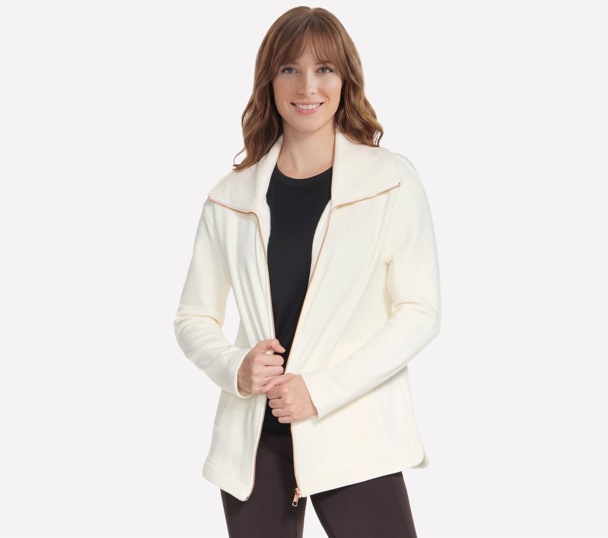 Women Skechers GO SNUGGLE Tunic Full Zip Jacket