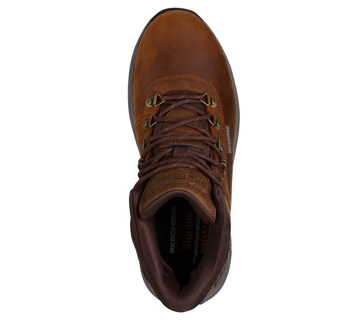 Men Skechers Slip-ins Waterproof Relaxed Fit: Meroe - Pikeman
