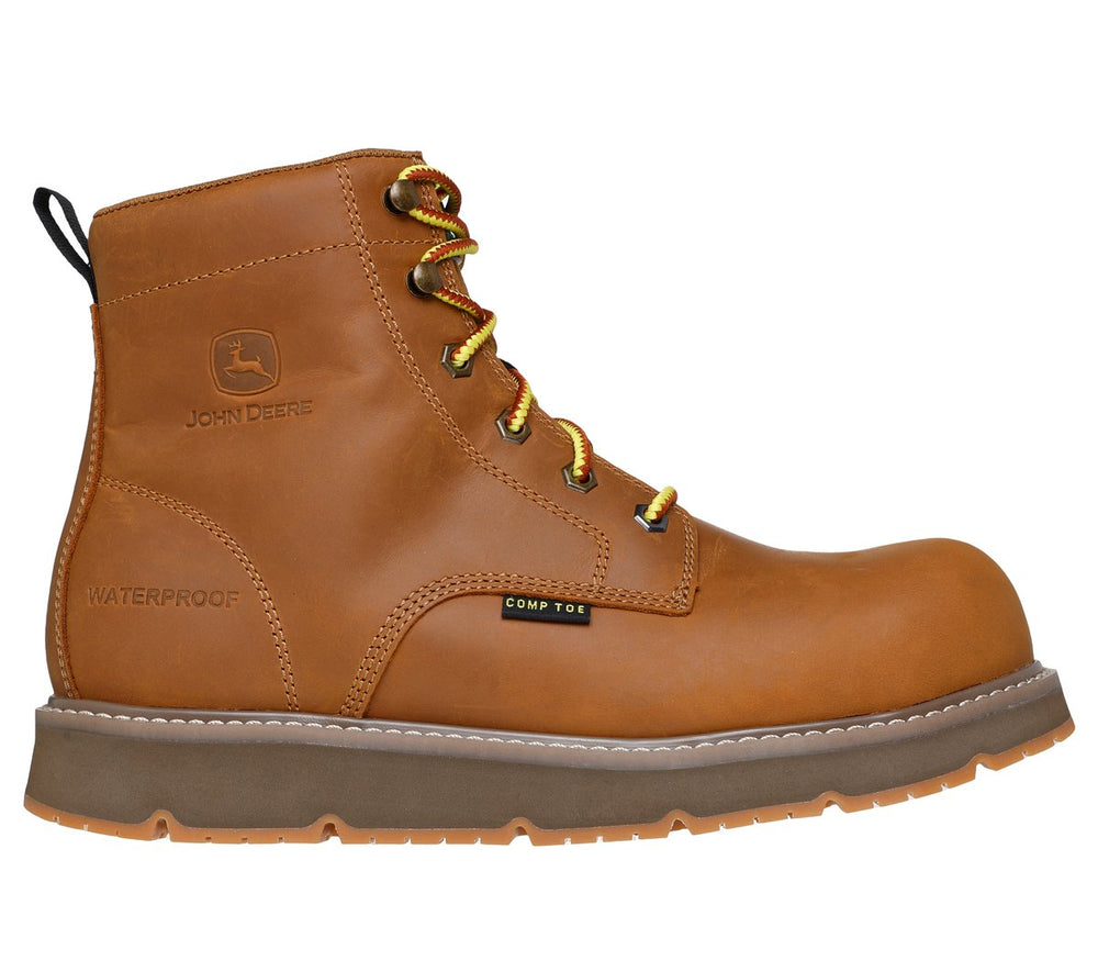 Men Skechers John Deere Waterproof: Flex-Wedge Ranger - Grizzly Creek