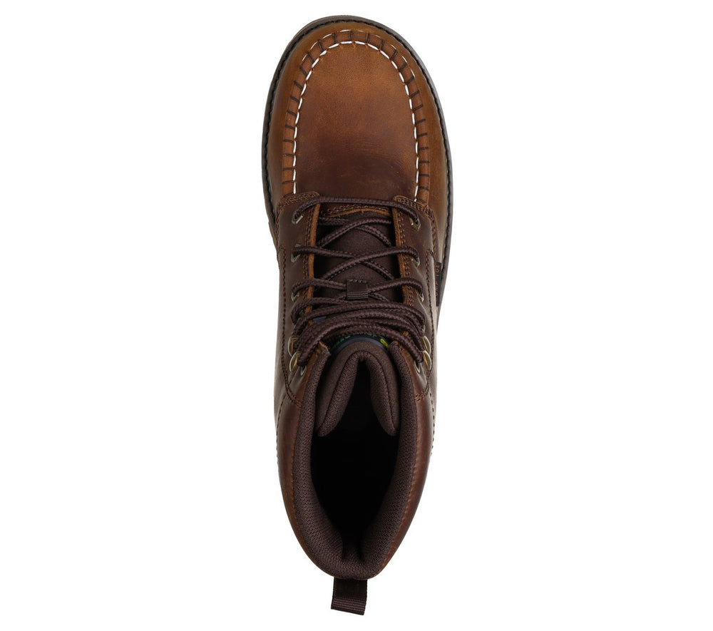Men Skechers John Deere Waterproof: Flex-Wedge Ranger - Wild Yew