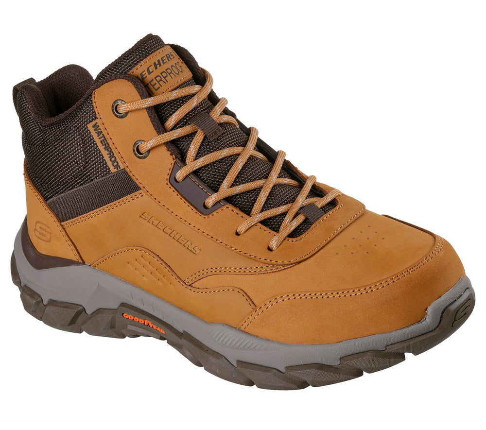 Men Skechers Waterproof Relaxed Fit: Santoro - Cannon